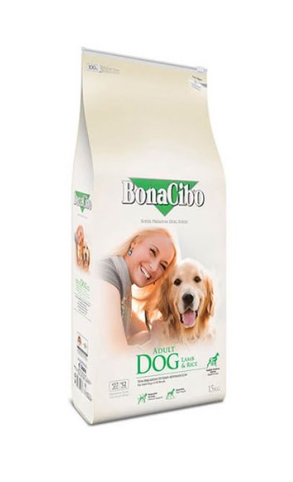 BONACIBO Adult Dog - Με Αρνί και Ρύζι