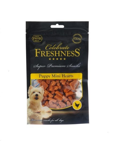 Celebrate Freshness Puppy Mini Hearts