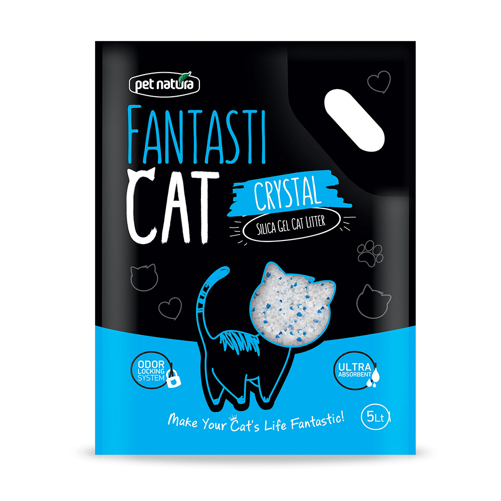 Fantasti Κρυσταλλική Άμμος Γάτας - (με φυσικό άρωμα)