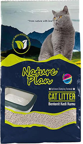 Nature Plan Άμμος Γάτας - (Ψιλή με φυσικό άρωμα)